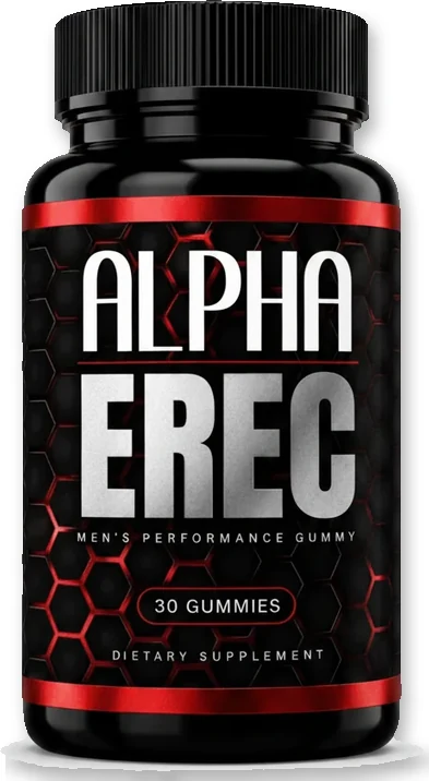 AlphaErec single bottle of men&rsquo;s performance gummies